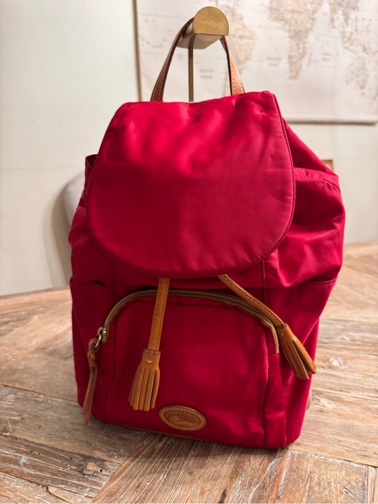 Dooney & Bourke Handbags - Dooney & Bourke Nylon Backpack with Leather Trim